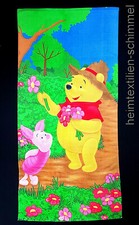Badetuch Kinder Duschtuch Strandtuch WINNIE PUUH Handtuch Baby Saunatuch 70x140