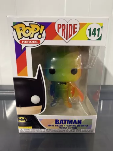 Batman Pride Rainbow Funko Pop! Vinyl #141 (+protector)