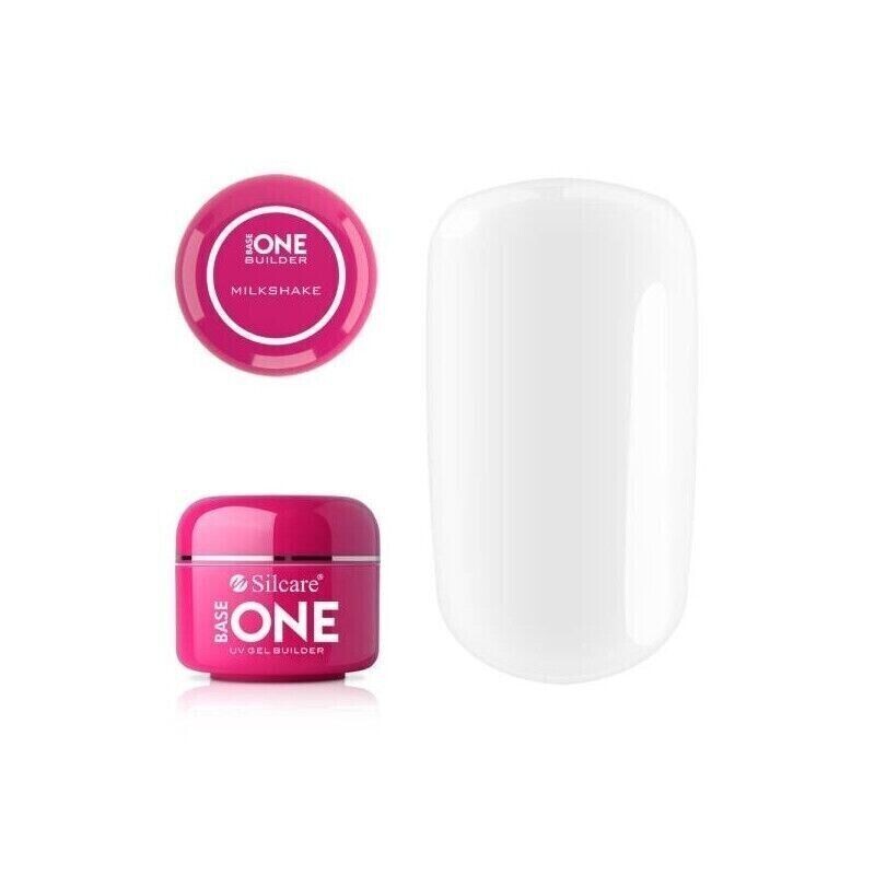 Silcare Base One Milkshake 250g: Gel UV Costruttore Alta Qualità