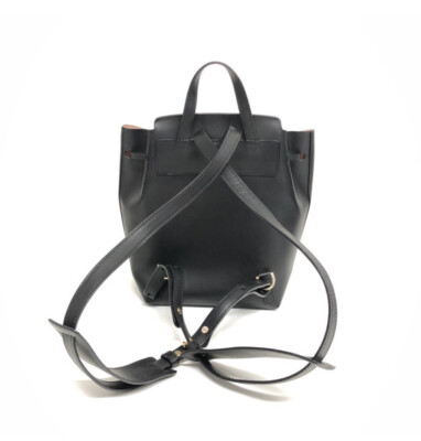 Mansur Gavriel Black Mini Backpack Mansur Gavriel Mini Backpack, Black, Suede– Stand Up Comedy main image 4