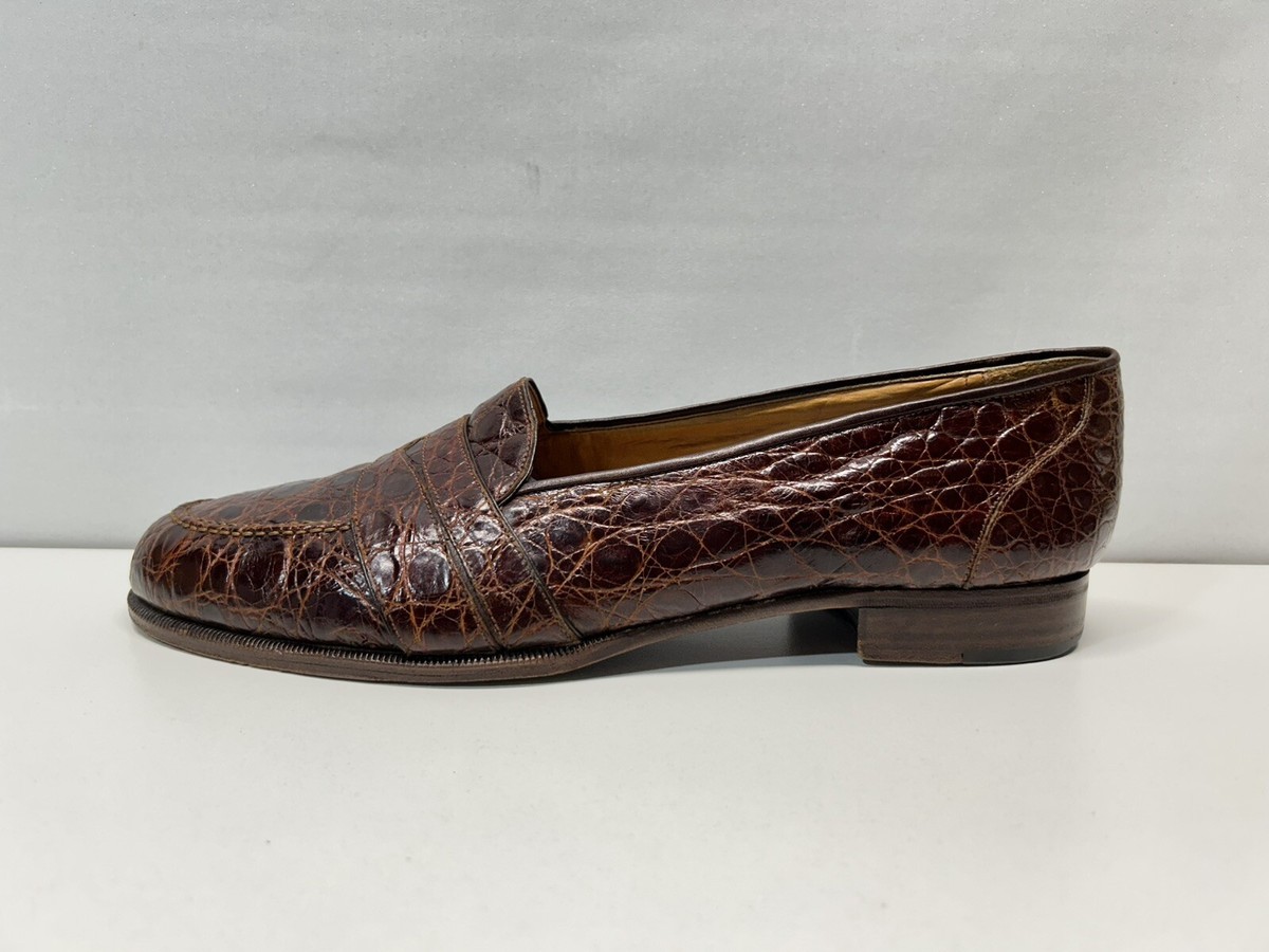Pino Giardini Italian Crocodile Loafers Pino Giardini Made in Italy Men main image 3
