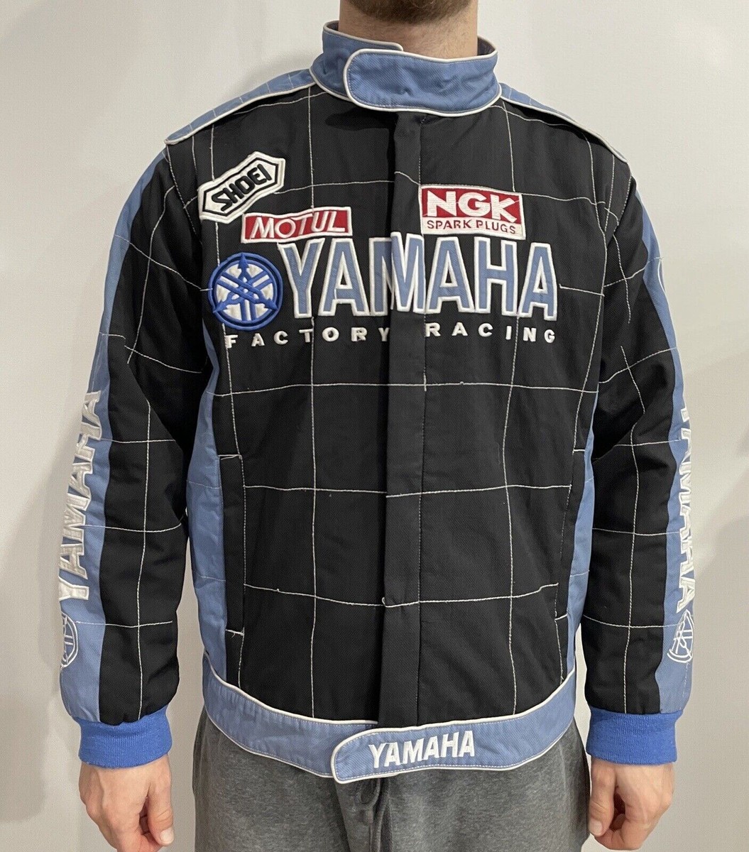 VINTAGE 2000s Y2K YAMAHA FACTORY RACING DRIVER JACKET F1 FORMULA 1