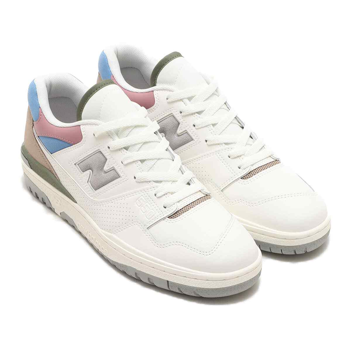 New Balance BB550 Sea Salt Blue Laguna Dark Olivine BB550PGA