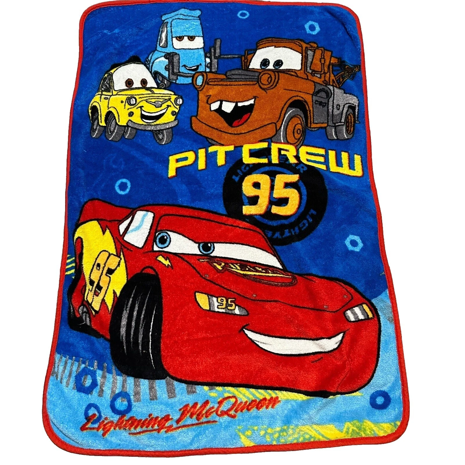 Disney Pixar Cars Fleece Nursery Bedding