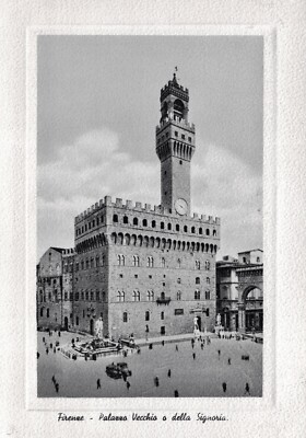 AK Palazzo Vecchio, Florenz, Italien. Unbespielt.