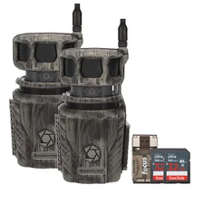 Stealth Cam Revolver 36MP 360 Degree Cellular Trail Camera 2-Pack Bundle