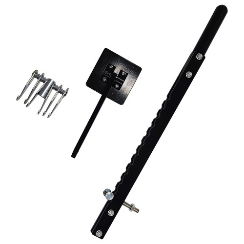 Car Dent Bar Puller Pulling Kit Pull Lever w/6 Claw Hook Automobile Repair Tool - Picture 19 of 24