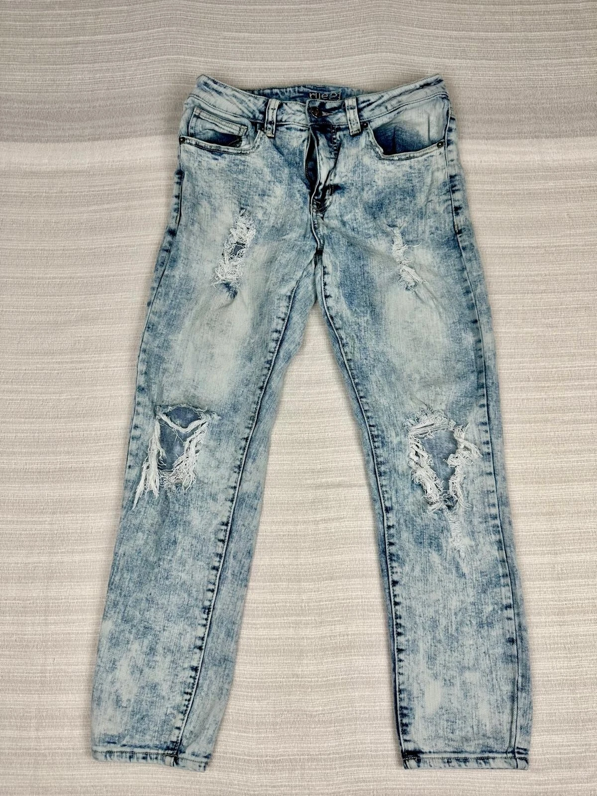 RUE21 Pantalon jean homme Supreme Flex, Skinny Arc, denim vieilli taille 30x30