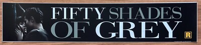   Fifty Shades Of Grey (2015) - E. L. James - Movie Theater Mylar / Poster 5x25