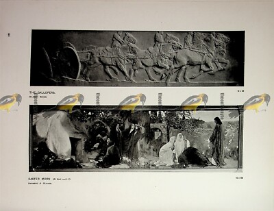 Gallopers, G Bayes & Easter Morn, H A Olivier, Book Illustration (Print), 1905