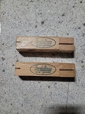 Marshalltown No. 86 Wood Line Blocks 3-3/4-Inch (2 Pair) USA NOS