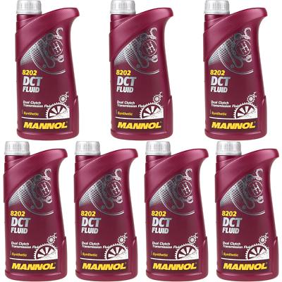 7x1 Liter Original MANNOL Getriebeöl 8202 DCT Fluid Gear Oil