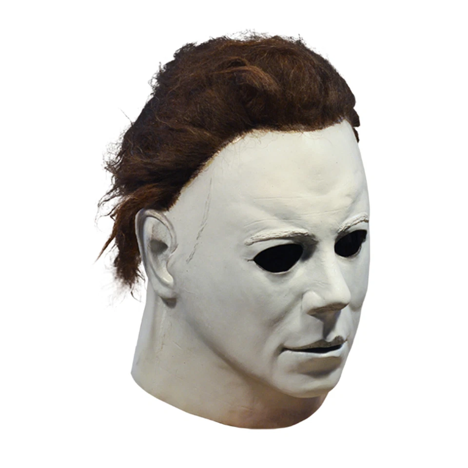 Máscara fantasia látex completa Halloween John Carpenter 1978 masculina adulta Michael Myers - Imagem 3 de 3