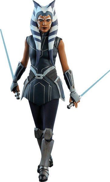 Star Wars The Clone Wars Ahsoka Tano Sixth Scale Action Figure Hot Toys Sideshow-image