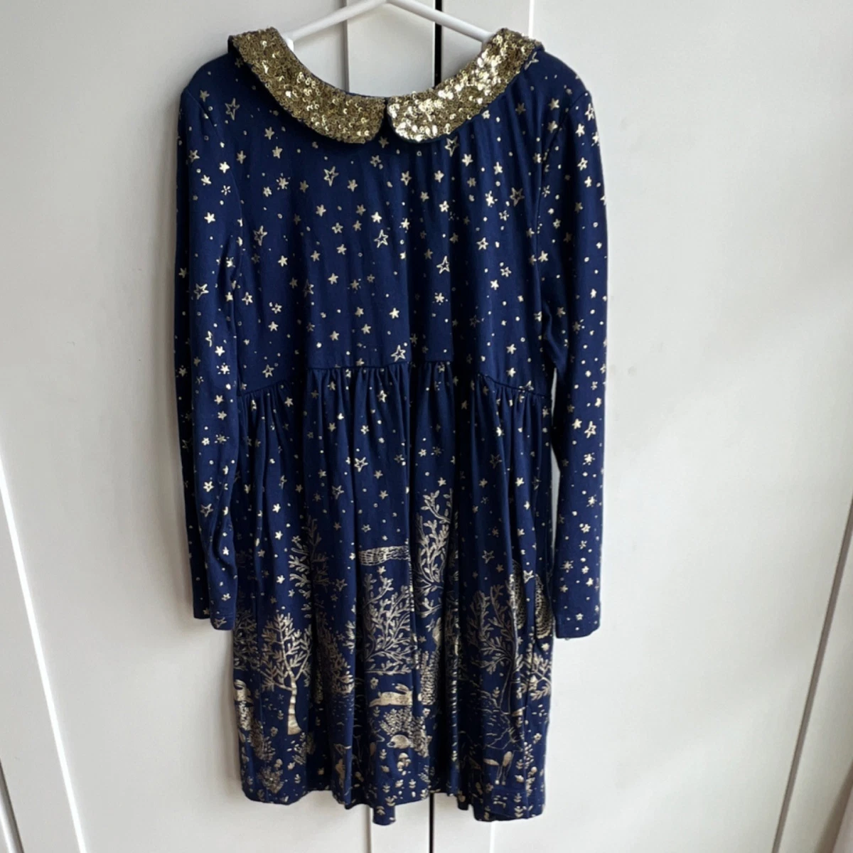 mini boden owl dress Girl's Mini Boden X Harry Potter Owl Post Jersey Dress, Size 4-5Y