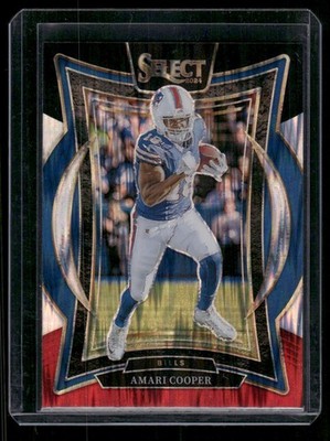 2024 Panini Select #5 Amari Cooper Black & Red Prizm Shock