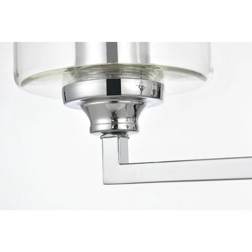 Living District LD7315W14CH Mayson 2 Light 14 inch Chrome Bath Sconce Wall Light - Picture 5 of 6