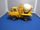 Tonka Orange Cement Mixer Concrete Steel Truck