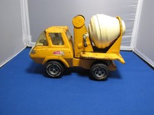 Tonka Orange Cement Mixer Concrete Steel Truck