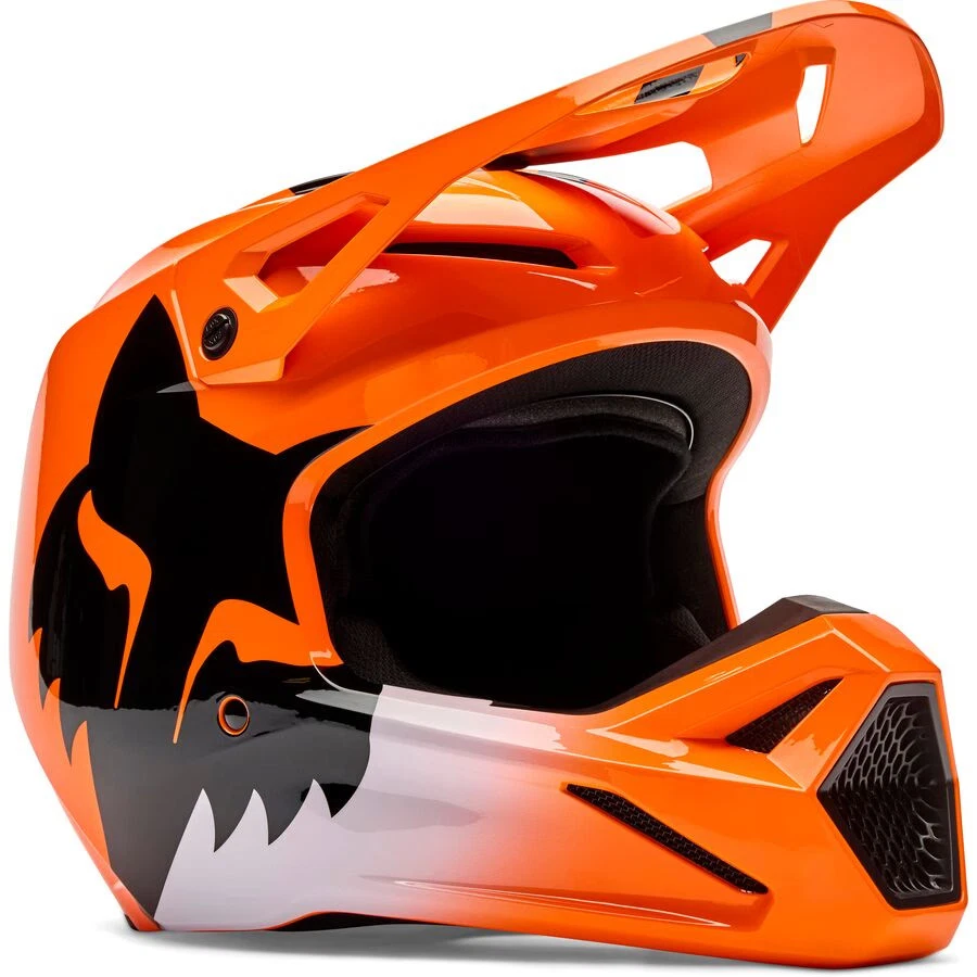 Fox Racing Orange Motorcycle & Powersports Helmets for sale | eBay