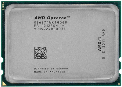AMD Opteron 6274 16-Core 2.2GHz OS6274WKTGGGU 16MB L3 Cache Socket G34 CPU