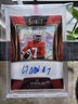 2022 Panini Select Draft Picks CJ Stroud Red Prizm Auto X-Factor RC Ohio State