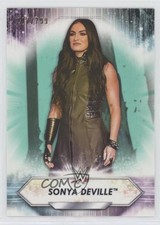 2021 Topps WWE Aqua 227/299 Sonya DeVille #166 0c3