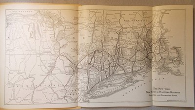 1909 ANNUAL REPORT New York Haven Hartford Railroad LARGE MAP General Statement