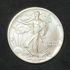 1989 American Silver Eagle 1 Oz .999 Fine Coin, No Reserve #803