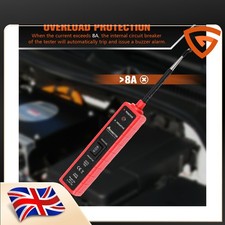 Electrical Tester Diagnostic Tool Fuse Tester 12V Automotive Circuit Tester