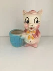 Vintage Shawnee Pottery Porky Pig Ceramic Planter 4.75"