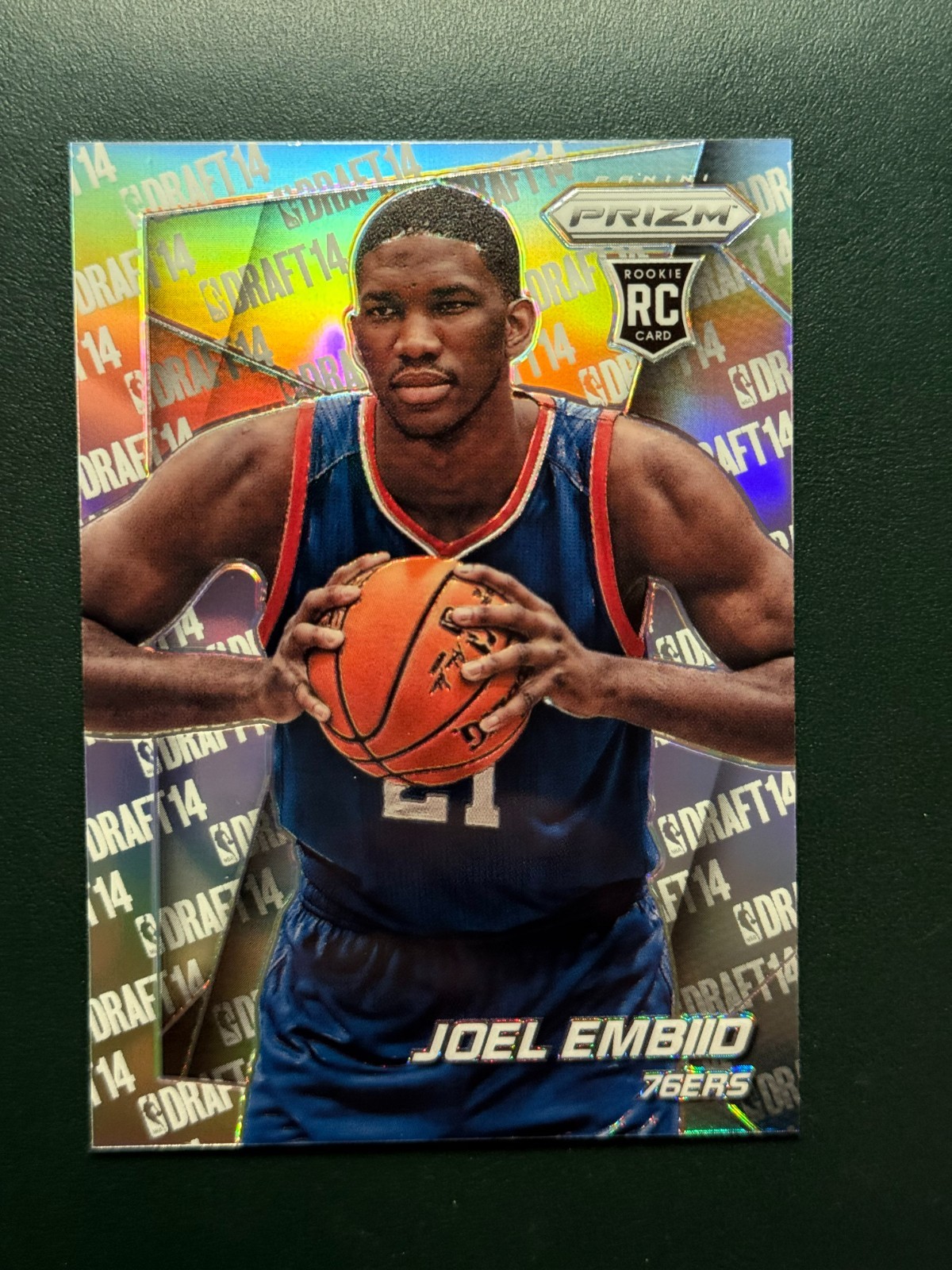 2014-15 Panini Prizm - Photo Variations Joel Embiid #33 (RC)