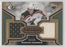 2005-06 SPx Winning Materials Spectrum 2/10 Marian Gaborik #WM-MG 1ci