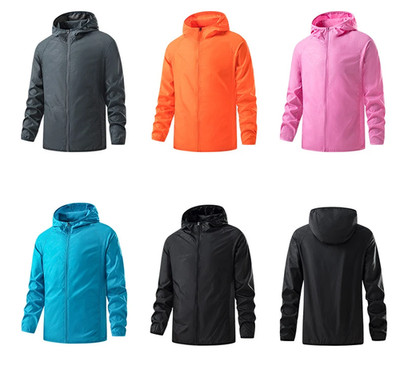 Waterproof Hiking Jacket Men Women Outdoor Windbreaker Rain Coat