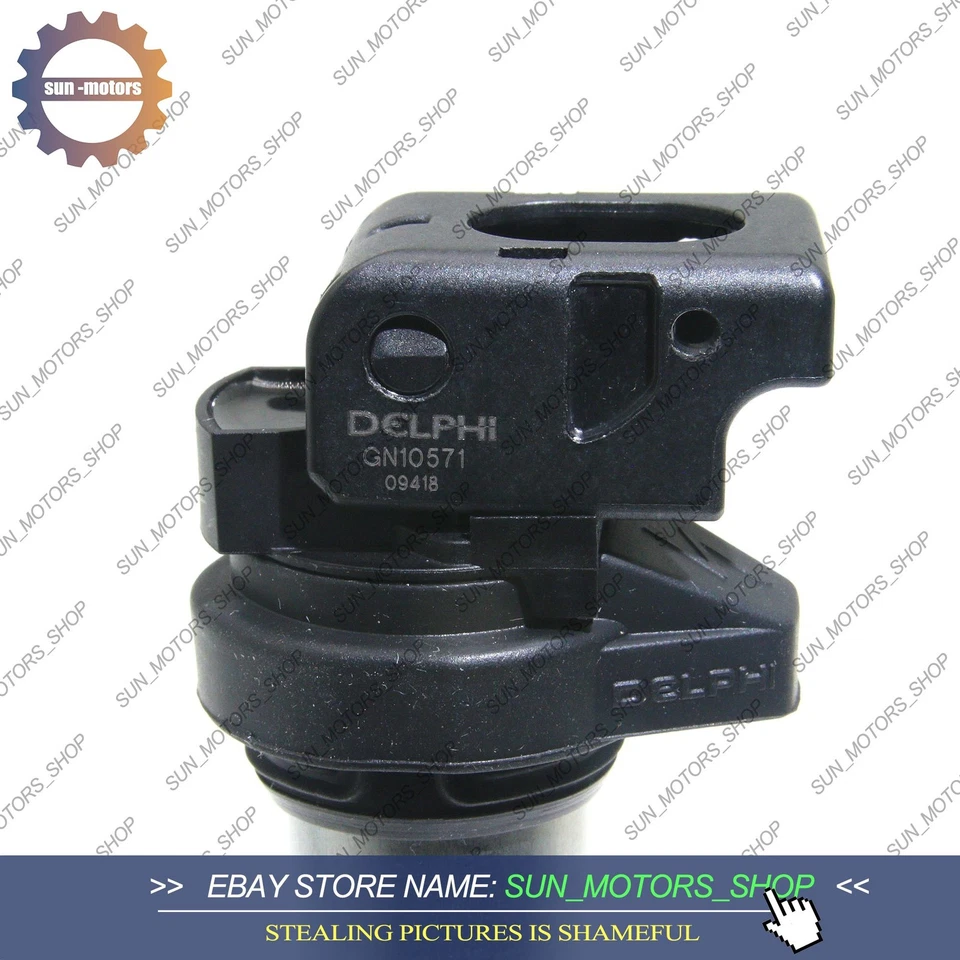 6Pcs Delphi Ignition Coils Metal Set for BMW 135i 335i 325i 535i X6 Z4 X3 X5 Foto 3 de 4