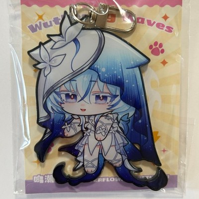Wuthering Waves Shorekeeper Cat Cosplay Chibi Acrylic Keychain