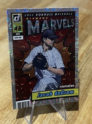 Jacob DeGrom 2022 Donruss MARVELS Insert VECTOR Parallel New York Mets 