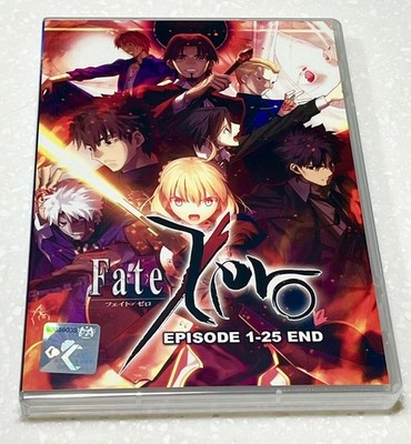 Fate/Zero (VOL.1 - 25 End) ~ All Region ~ English Dubbed Version ~ Anime DVD ~