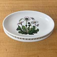 Portmeirion Botanic Garden Daisy Flower Pattern Oval Pin Soap or Trinket Dish