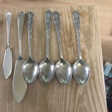 Silver Plate Epns Tea Spoons