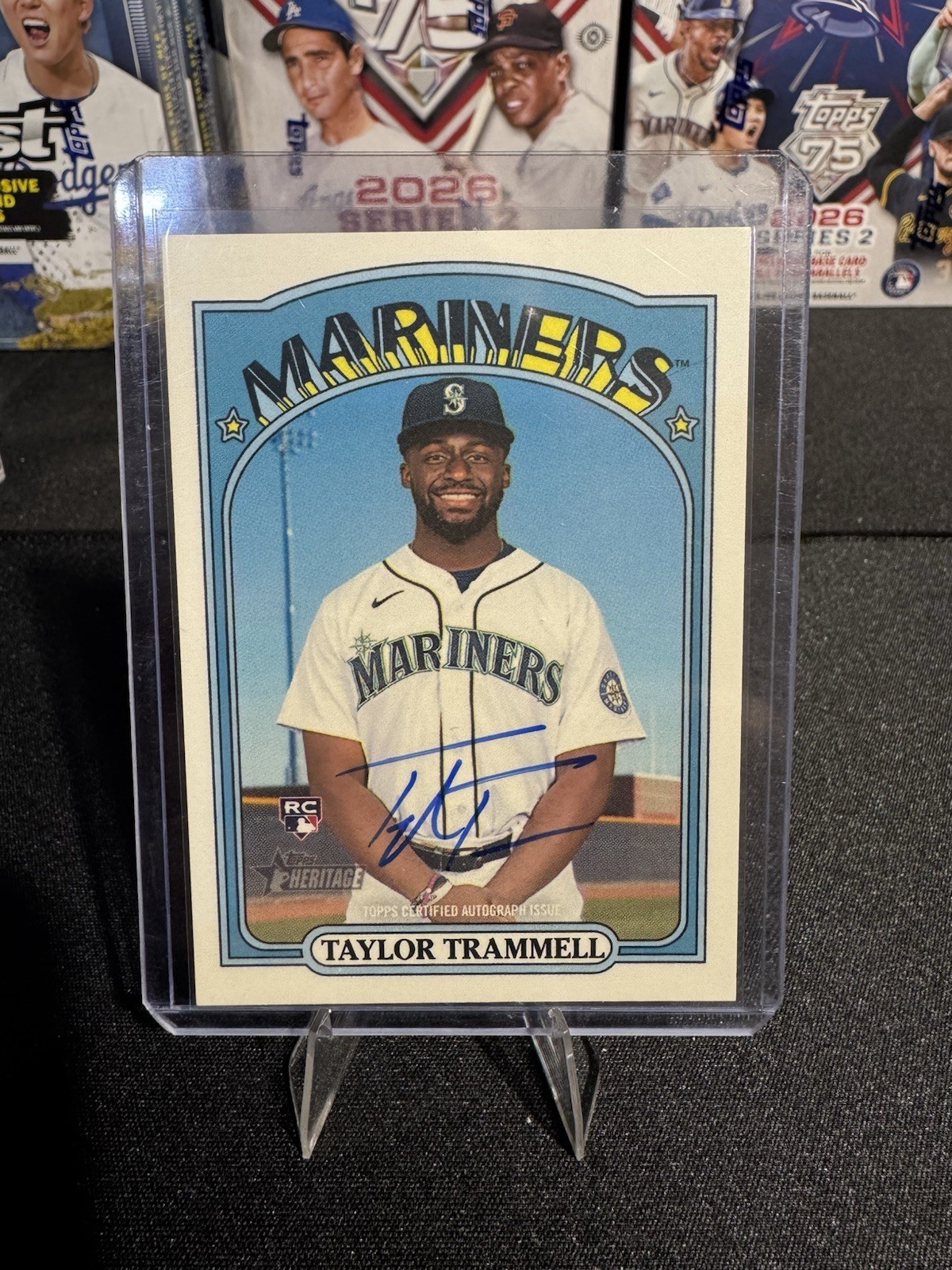 2021 Topps Heritage High Number - Taylor Trammel - Real One Autograph RC #R0A-TT