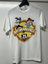 Vintage 1993 Animaniacs T-Shirt Double Sided Single Stitch Made in Usa Small
