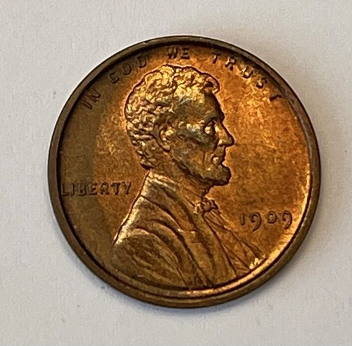 New Listing1909 VDB Lincoln Wheat Cent Brilliant Uncirculated