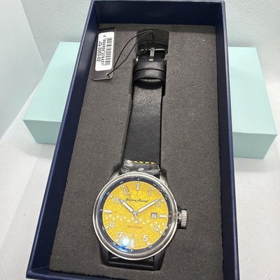 Jacques Monnat Roscana Watch-Yellow Dial