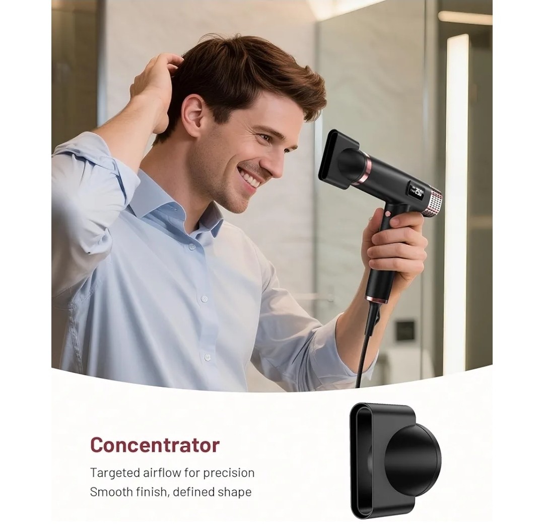  Ionic Hair Dryer with Diffuser - 1875W High-Speed, Gifts For Women