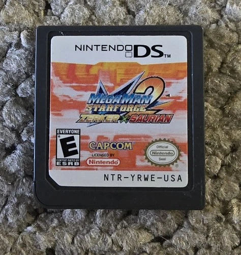 Mega Man Star Force 2 Zerker X Ninja DS Authentic Nintendo Game Cartridge Only