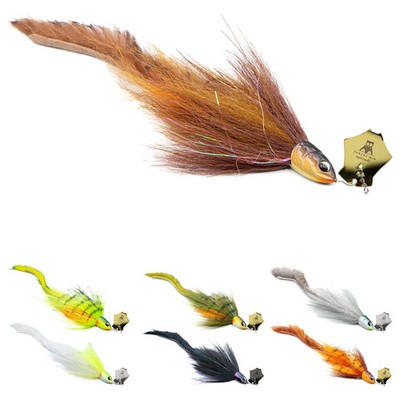 BIM Tackle Chacha Bait Mini Bladed Bucktail Jig Köder Hecht Wels Zander Barsch