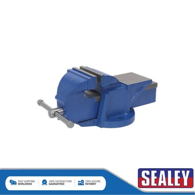Sealey Profi Schwerlast Schraubstock mit fester Basis 100 mm CV100XT