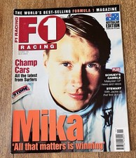 F1 Racing Magazine November 1999 Formula 1 Mika Hakkinen Schumacher Stewart