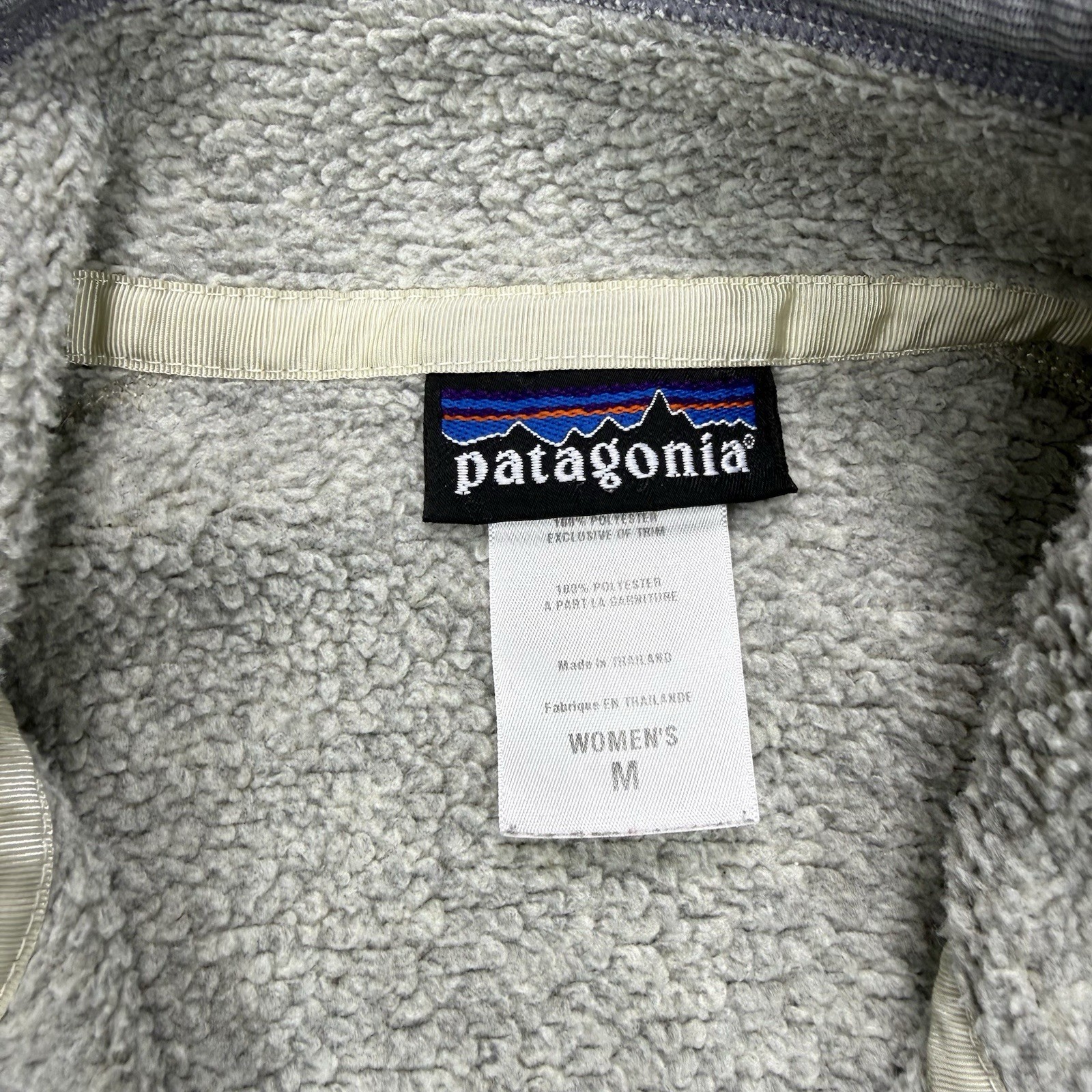 Patagonia Better Sweater Full Zip Fleece Women Medium Grey Jacket Hiking Outdoor thumbnail 5
